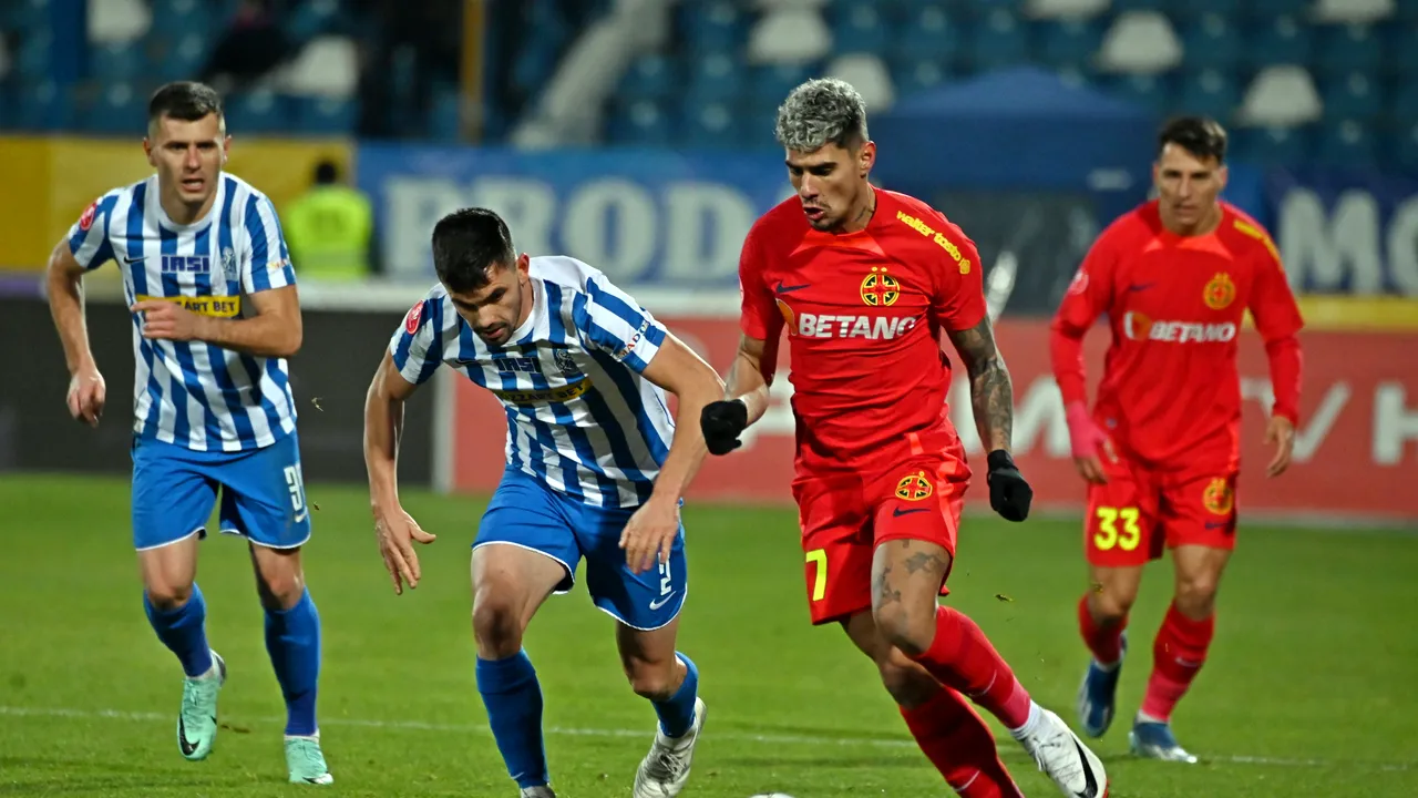 Poli Iaşi - FCSB 1-3 – Bucureştenii au 11 puncte avans în clasament
