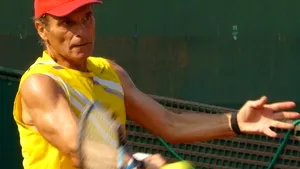 Cristian Tudor Popescu, campionul României la tenis seniori 55+