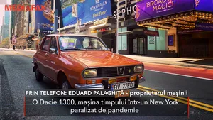 O Dacie 1300, în mijlocul New York-ului paralizat de pandemie. Explicaţia din spatele gestului