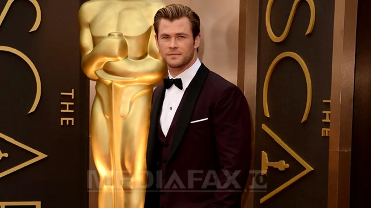 Copiii actorului Chris Hemsworth au reacţionat în cel mai dulce mod, atunci când şi-au văzut tatăl la televizor