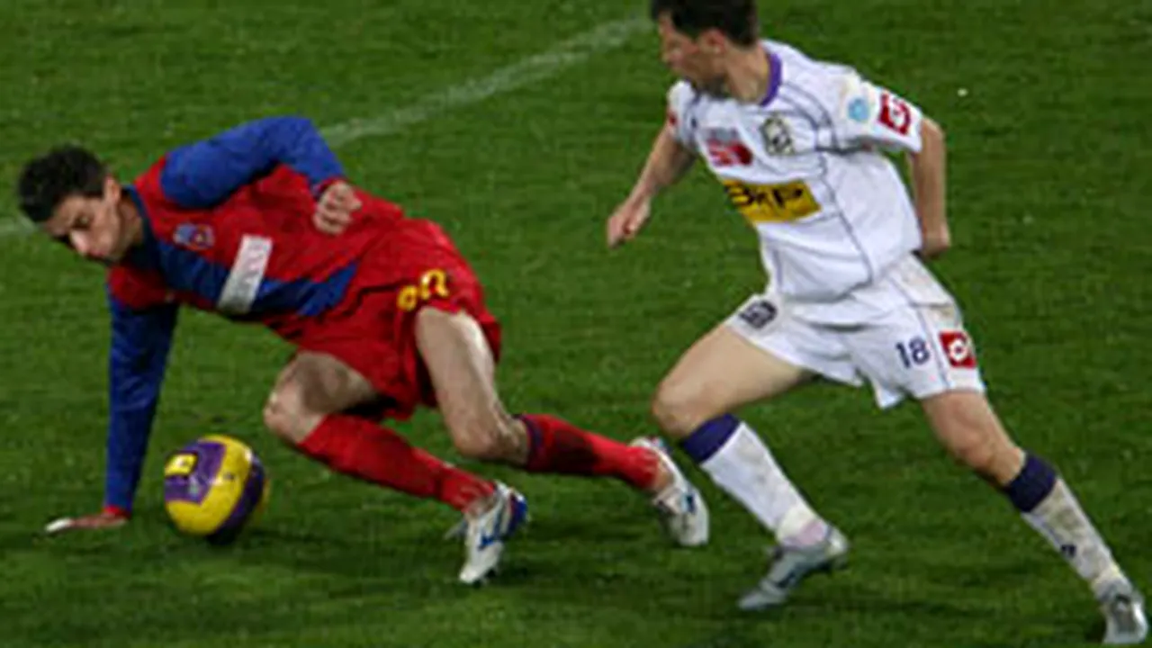 Steaua Bucureşti - Poli Ştiinţa Timişoara, scor 1-1