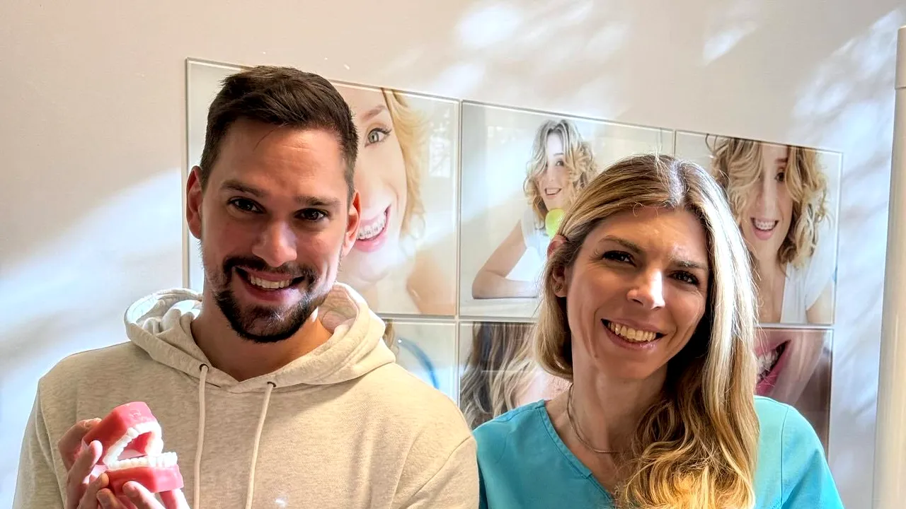 Vlad Gherman şi-a pus aparat dentar pentru un zîmbet perfect la nuntă 