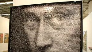 Inedit: Portret al lui Putin, realizat din fotografii ale Mona Lisei. Cu cât a fost vândută opera de artă