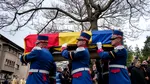 UPDATE: Mircea Lucescu a fost înmormântat cu onoruri militare la Cimitirul Bellu