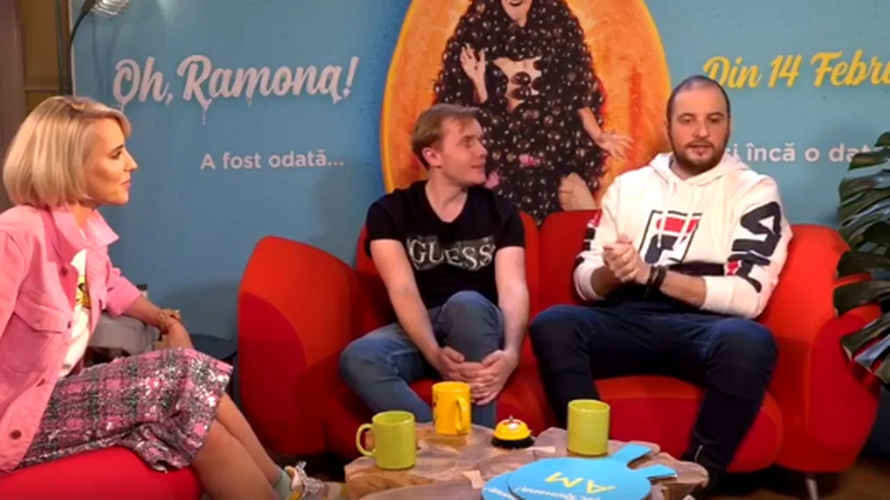 Andrei Ciobanu ezită şi acum între personajele sale din „Oh, Ramona! ”: E foarte greu... amândouă?! - VIDEO
