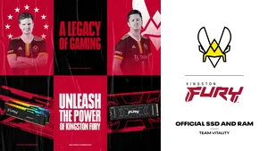 Team Vitality anunţă un parteneriat de lungă durată cu Kingston FURY