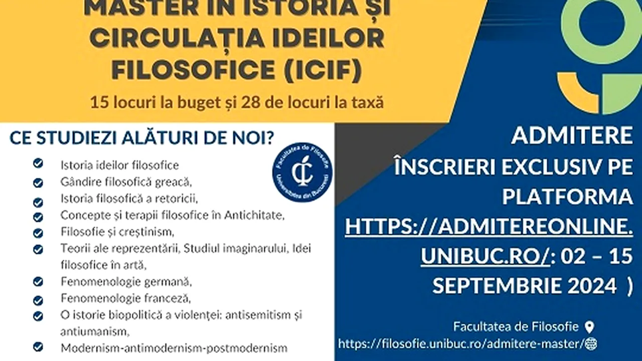 TEXTUL 1. DESCRIEREA PROGRAMULUI SI A PROCESULUI DE ADMITERE
