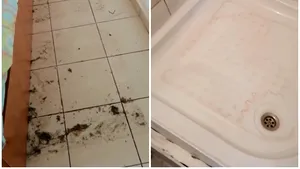 Carantină în mizerie. Imagini revoltătoare cu încăperile pline de praf şi mucegai