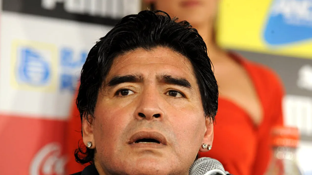 Argentina, şocată de criticile violente ale lui Maradona la adresa presei