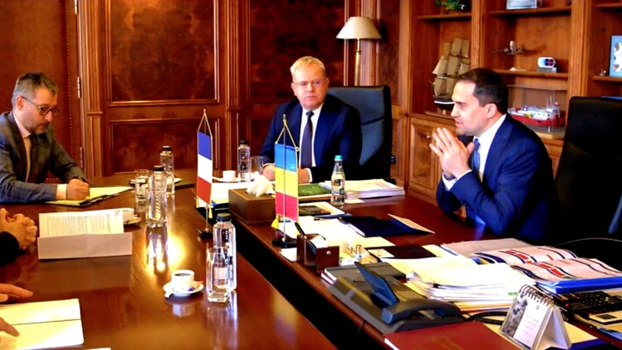 Ciprian Șerban s-a întâlnit cu ambasadorul Franței în România: Am discutat despre continuarea proiectelor comune