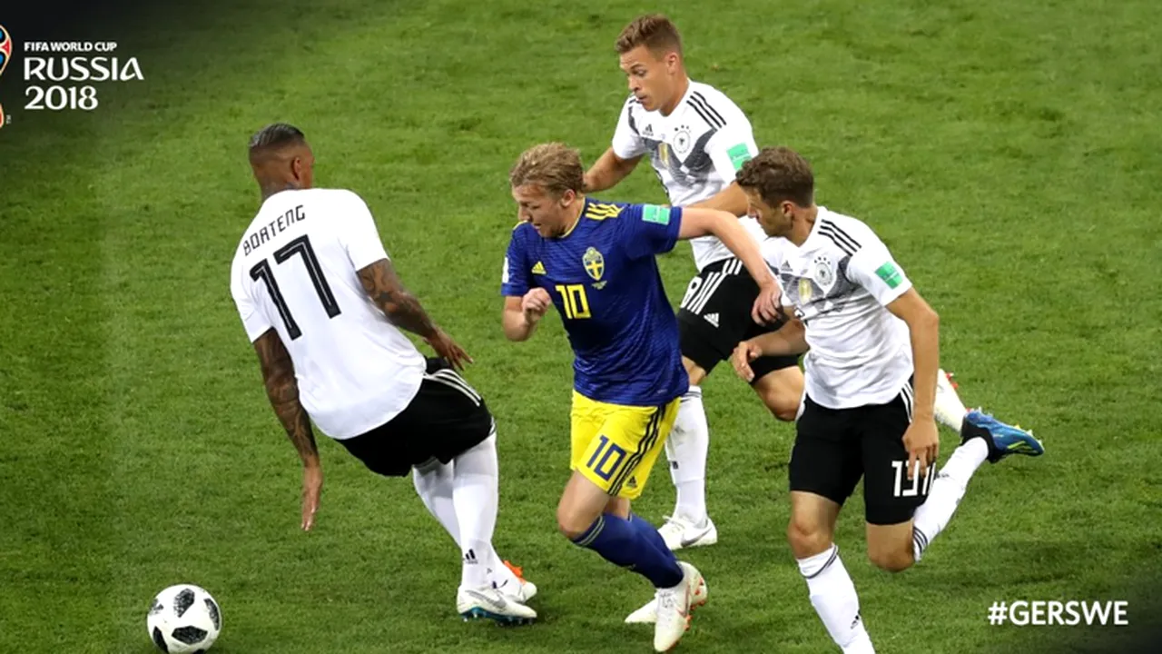 CM Rusia 2018 | Revenire fantastică în prelungiri pentru Germania! Soarta s-a jucat în ultimele secunde din partida cu Suedia 