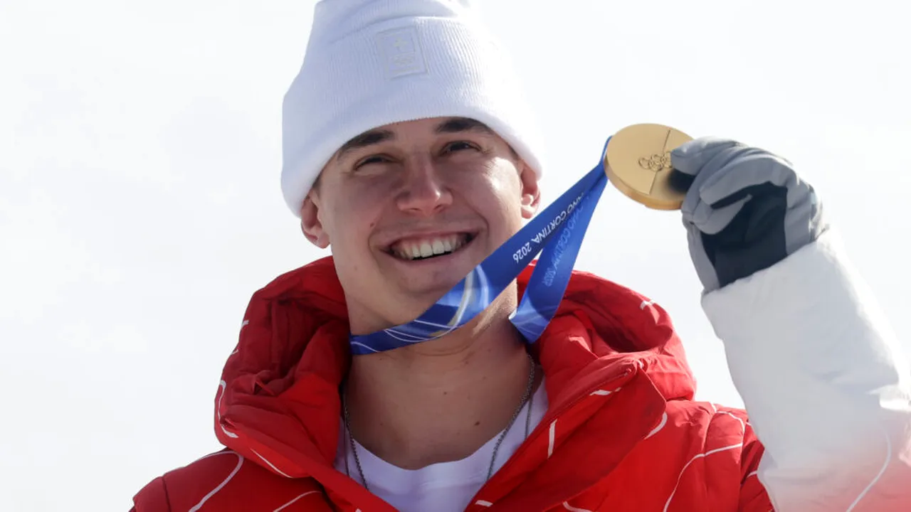 Franjo von Allmen intră în istorie la Milano Cortina 2026. Trei medalii de aur pentru un sportiv la schi alpin după 58 de ani