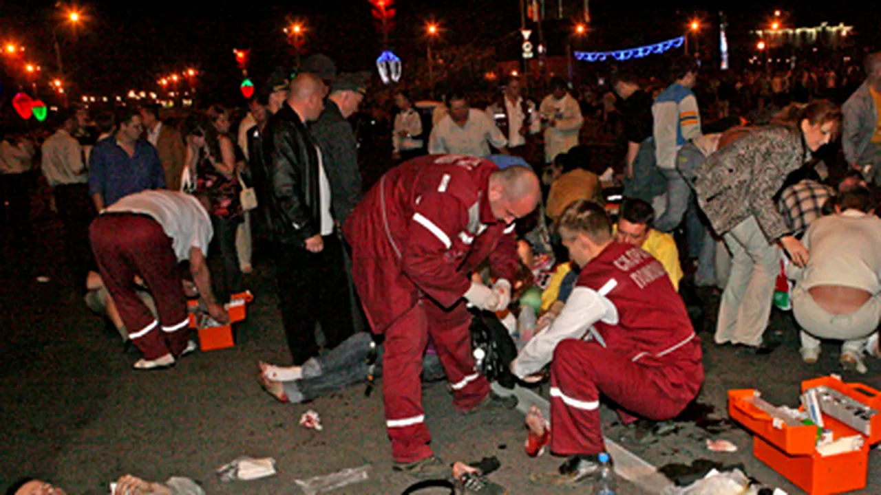 Minsk: Explozie în timpul unui concert, la care era prezent Lukaşenko (Galerie Foto)