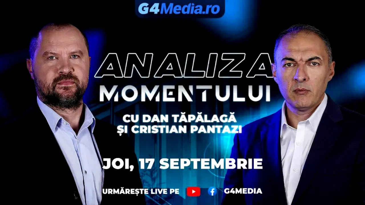 Analiza momentului: Dan Tăpălagă și Cristian Pantazi discută joi după-amiază despre consultările Nicușor Dan – partide și viitorul prim-ministru