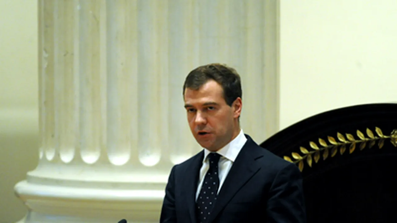Medvedev consideră că s-au creat condiţii bune pentru o cooperare antirachetă ruso-americană