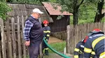 Inundații după ploile abundente din Buzău / ISU intervine pentru evacuarea apei