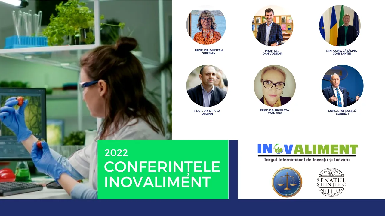 Astăzi începe INOVALIMENT 2022, singurul târg din România dedicat cercetării alimentare