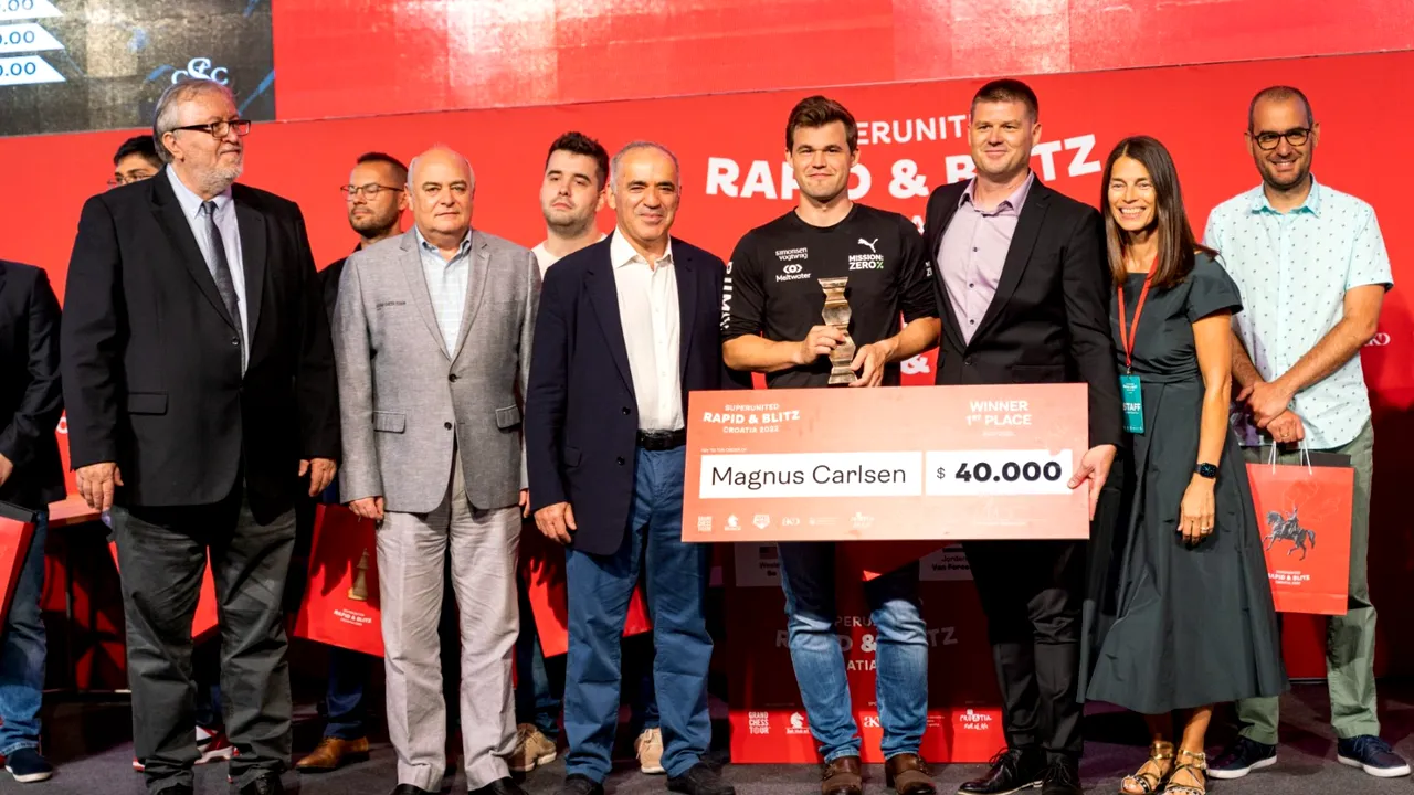 ​Magnus Carlsen domină şahul mondial. Etapele europene ale turneului Grand Chess Tour s-au încheiat