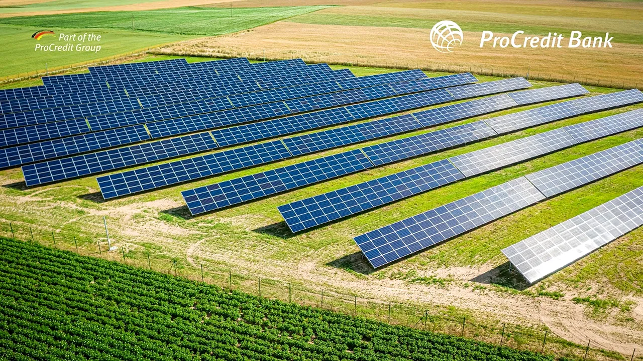 ProCredit Bank România sprijină Solar Global în prima investiţie