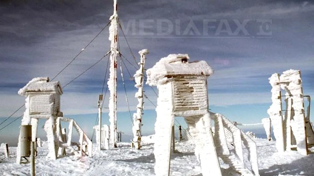 Minus 25 grade Celsius la Întorsura Buzăului şi Miercurea Ciuc