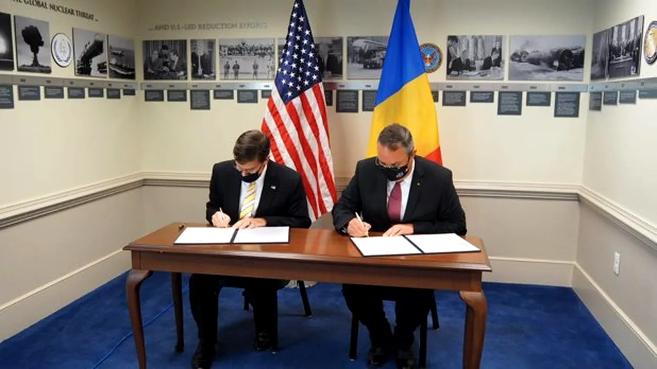 Program amplu de cooperare între România şi SUA, pentru următorii 10 ani, semnat la Washington
