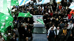 Fostul preşedinte argentinian Nestor Kirchner a fost înmormântat