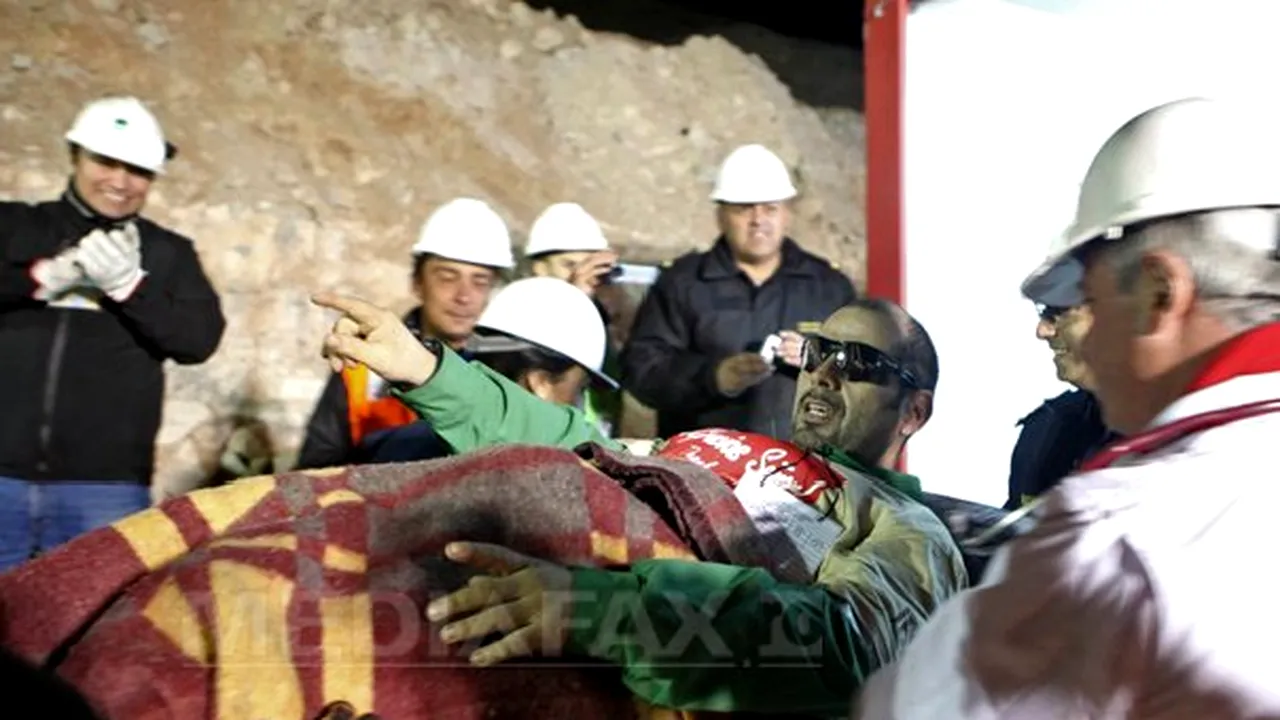 Un miner salvat din mina San Jose a făcut primele declaraţii despre starea sa de spirit din subteran - VIDEO