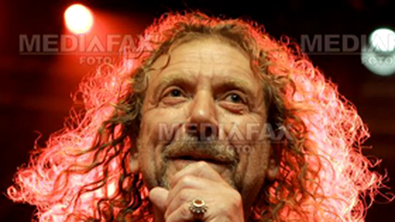 Robert Plant soseşte sâmbătă la Bucureşti