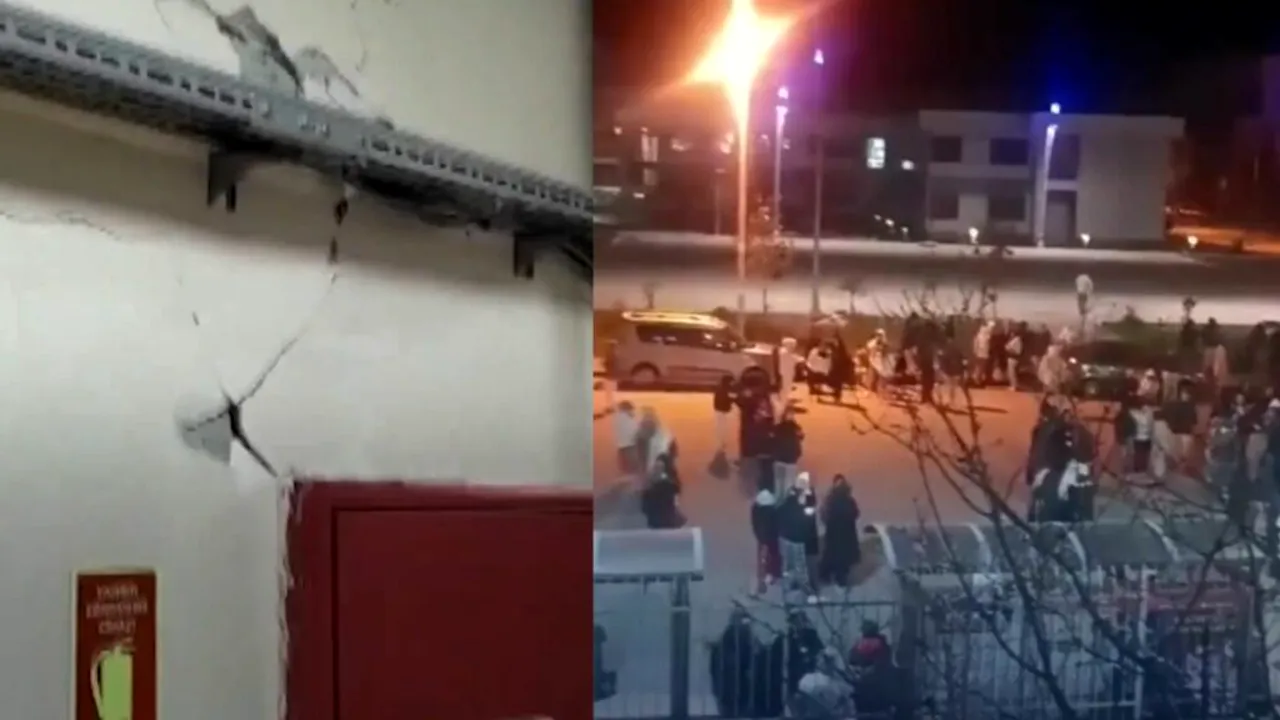 Un cutremur de magnitudine 5,5 zguduie centrul Turciei, forțând locuitorii să iasă în stradă, în frig