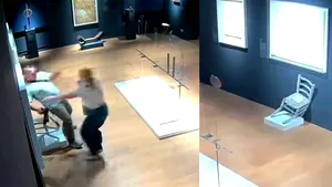 Operă de artă distrusă de turiști la un muzeu din Italia - VIDEO