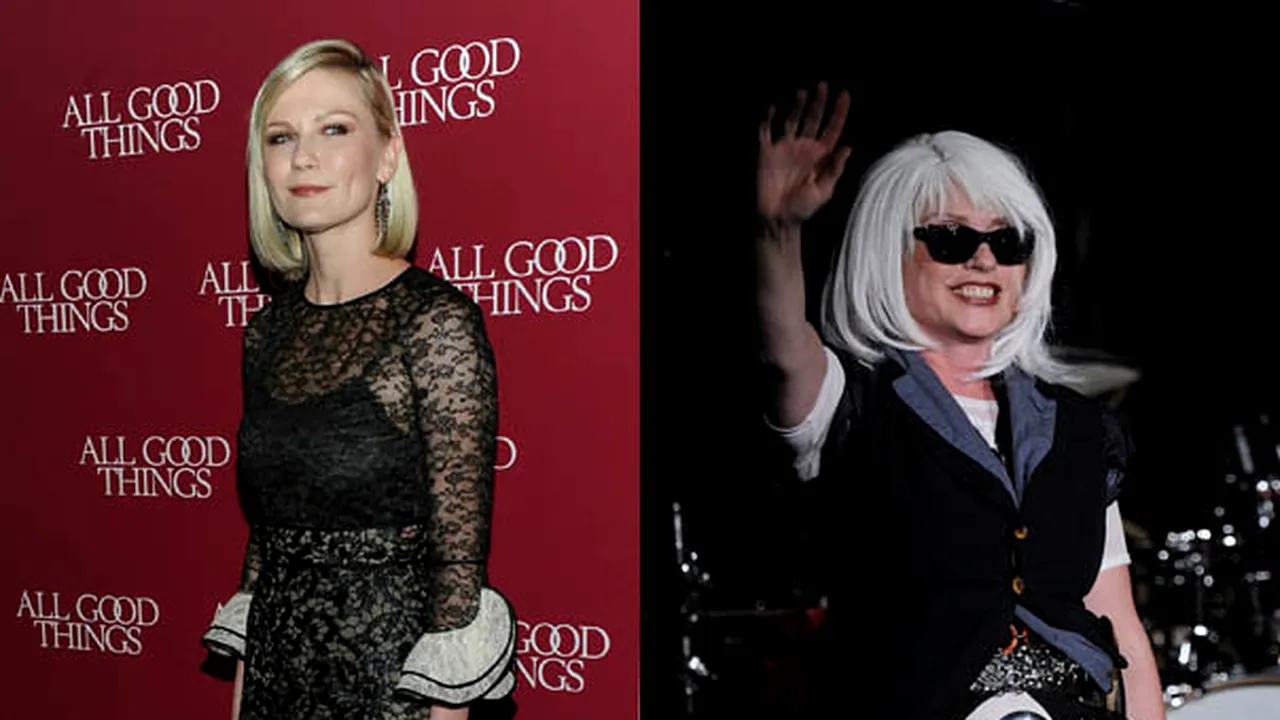 Kirsten Dunst, într-un film despre solista trupei Blondie