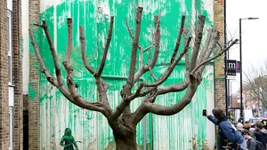 Banksy confirmă că se află în spatele noii opere de artă care a apărut duminică în Londra