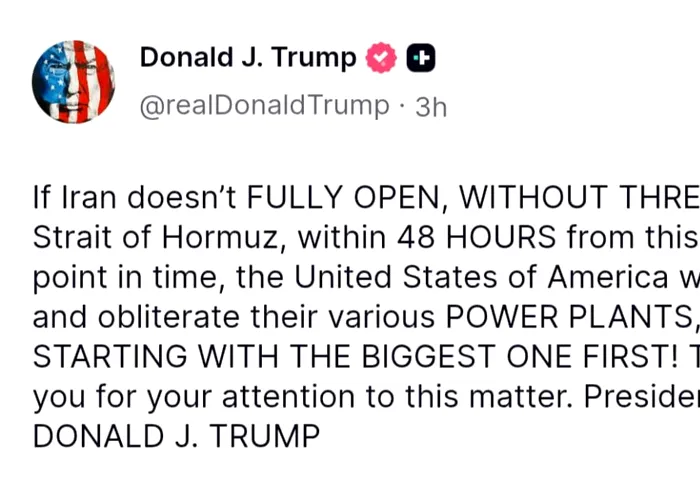 RĂZBOI ÎN IRAN Ultimatum pentru Iran: 48 de ore pentru redeschiderea Strâmtorii Ormuz