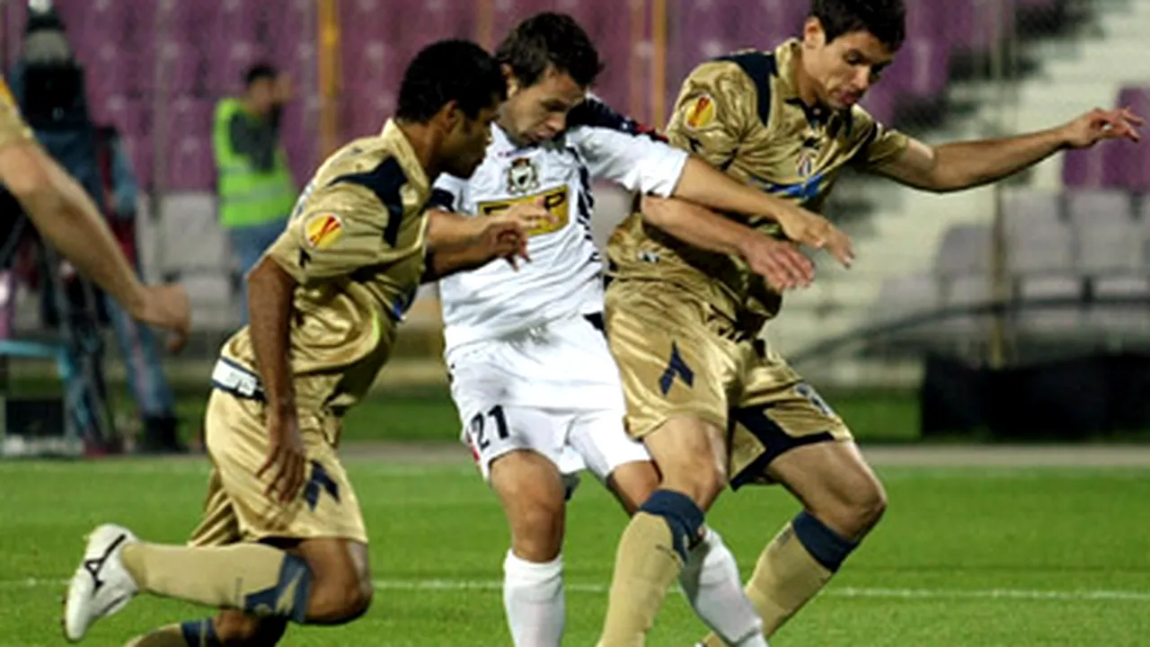 Echipa FC Timişoara a pierdut, scor 0-3, meciul cu Dinamo Zagreb