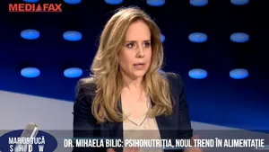 Marius Tucă Show. Dr. Mihaela Bilic explică modalitatea prin care poţi să slăbeşti 30 de kg în 6 luni