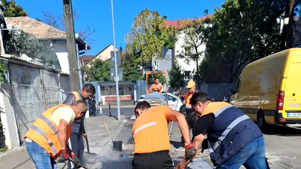 (P) Infrastructură S5 continuă lucrările de reparații la strada Staminelor