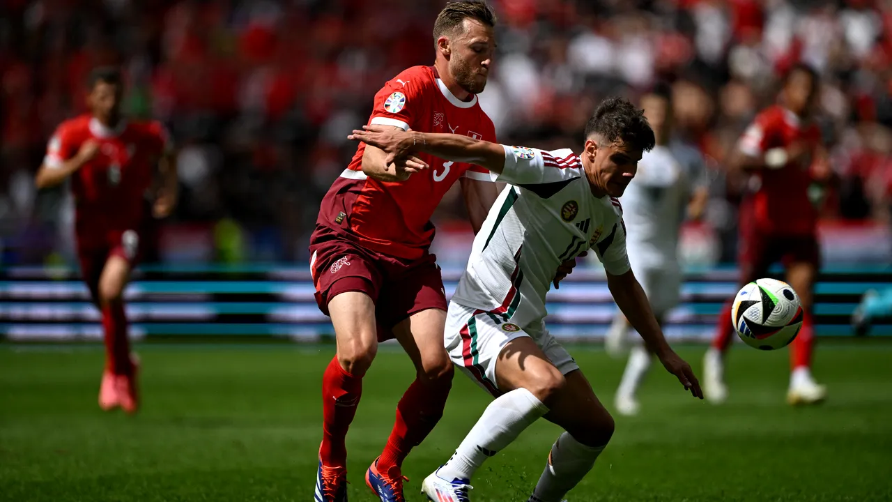 EURO 2024: Elveţia învinge Ungaria în al doilea meci al Grupei A 