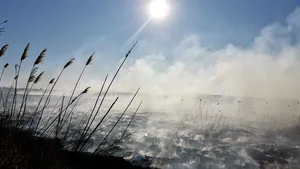 ANM anunţă vânt slab în judeţul Ilfov: Care va fi evoluţia norului de fum din Periş