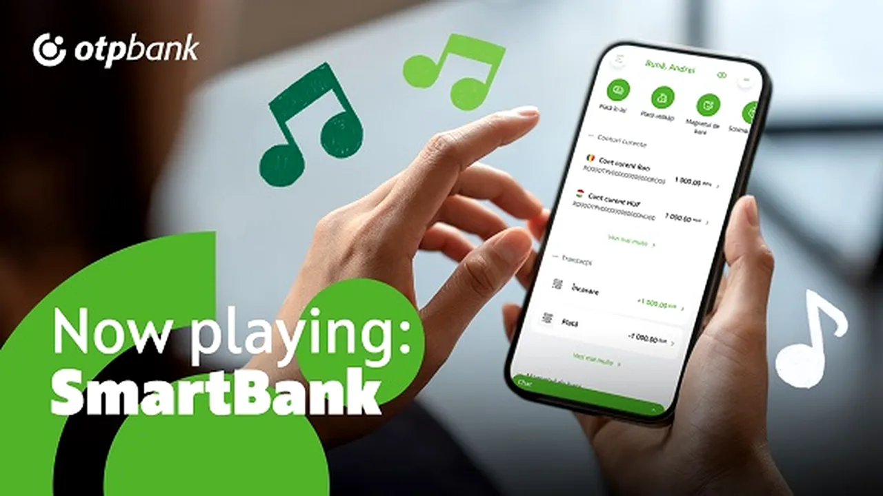 The Geeks, OTP Bank România şi Seredinschi fac hit din aplicaţia SmartBank
