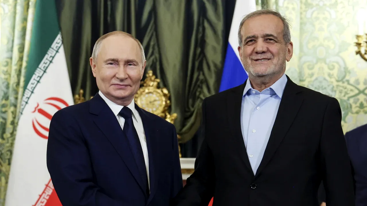Putin şi Pezeshkian semnează un acord de parteneriat strategic între Rusia şi Iran
