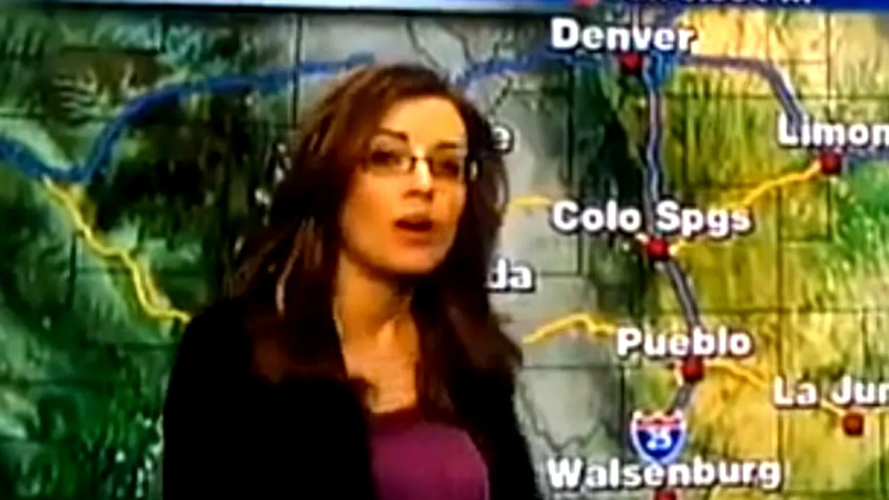 Gafă la rubrica meteo: O prezentatoare şi-a pierdut cumpătul şi a început să înjure - VIDEO