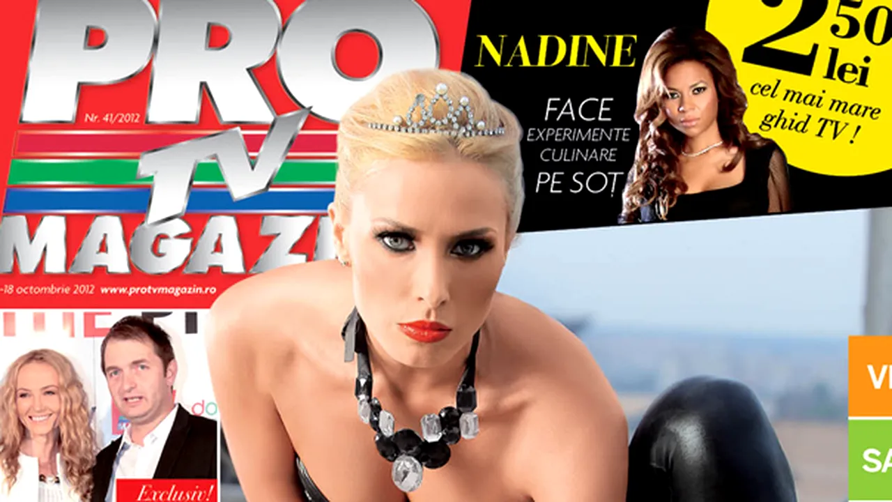 PRO TV Magazin s-a relansat în cel mai mare format de pe piaţă cu Iulia Vântur în rol de Catwoman - FOTO