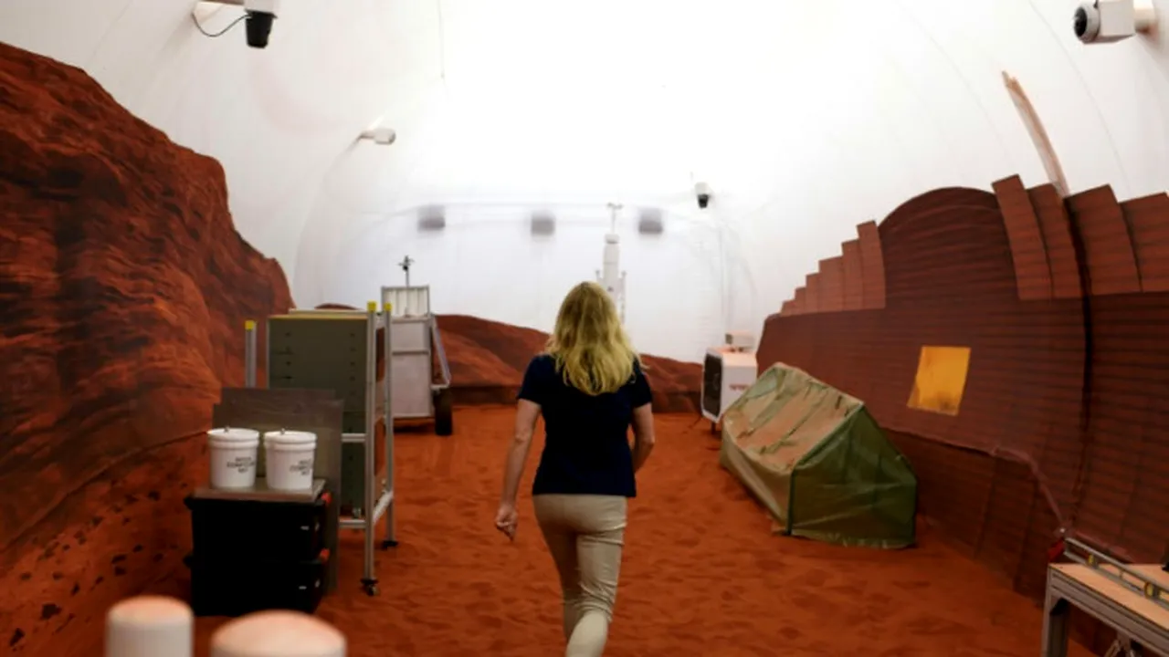 Simulare a planetei Marte. NASA dezvăluie habitatul 