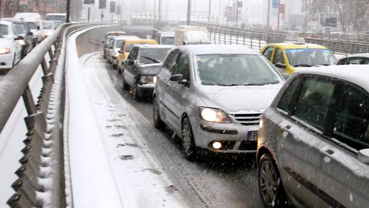 Vezi aici bilanţul MAI după ninsoarea din ultimele 24 de ore
