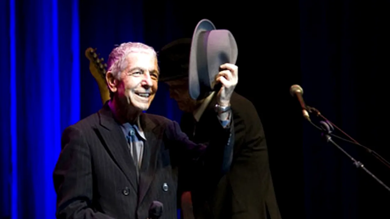Leonard Cohen, un trubadur al angoaselor, a revenit la Bucureşti