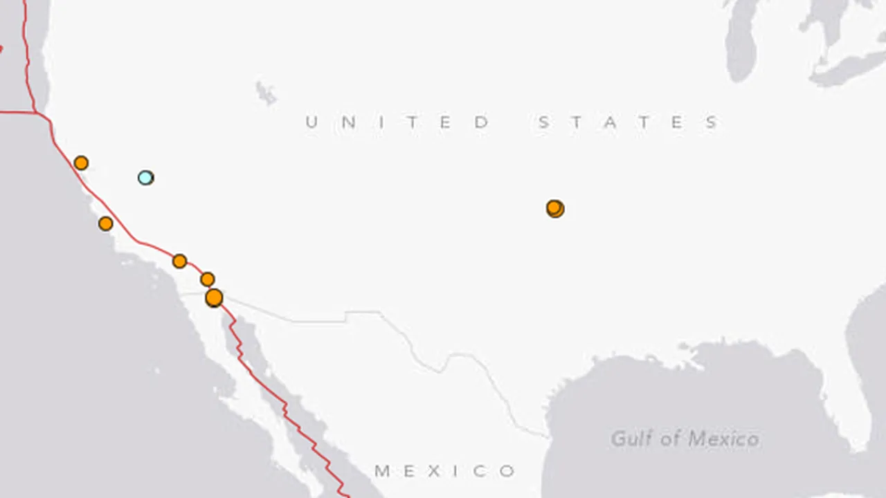 Peste 600 de cutremure s-au produs în 36 de ore într-o regiune din California