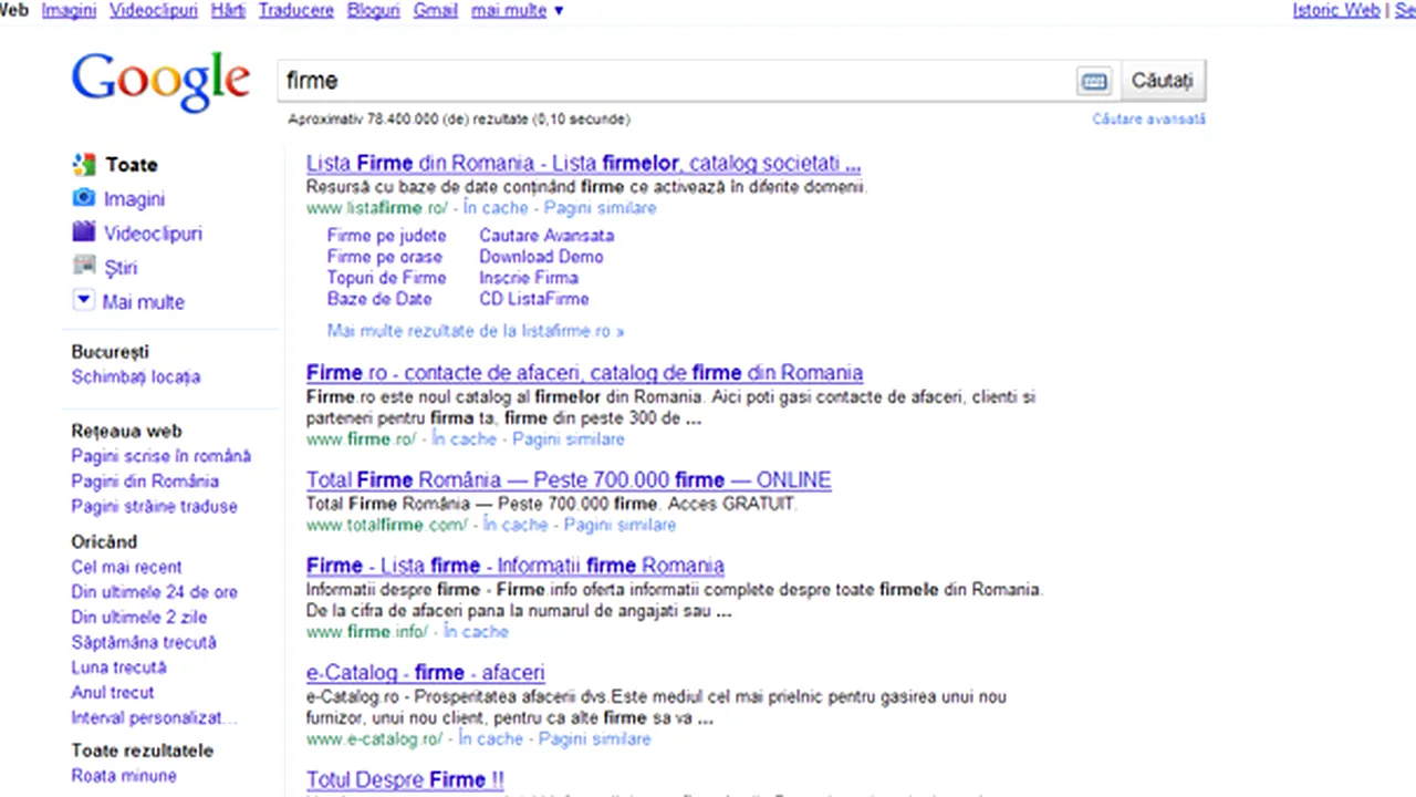 Războiul firmelor de a ajunge pe prima pagină în Google. Cât plăteşti să-ţi depăşeşti concurenţa