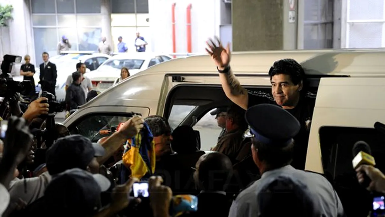 Maradona a devenit tată pentru a patra oară