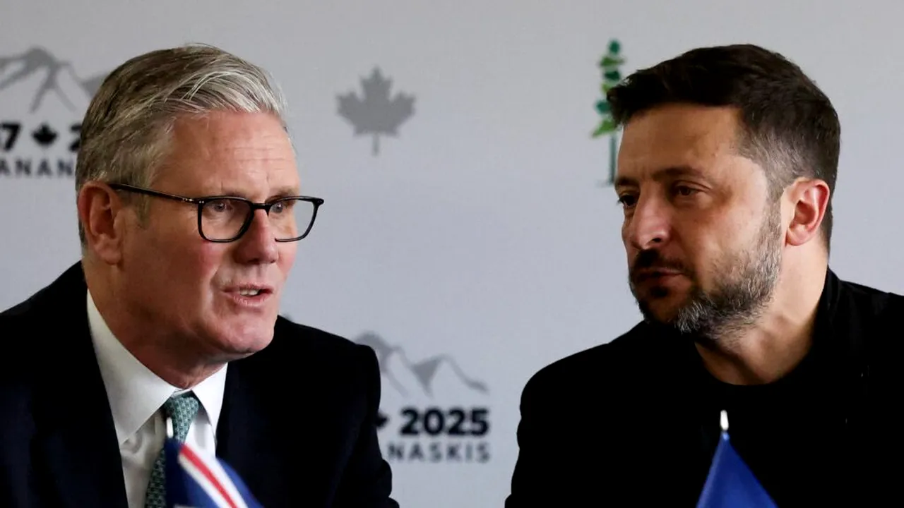 Starmer către Zelenski: Ucraina trebuie să rămână în centrul atenției, în ciuda conflictului din Orientul Mijlociu