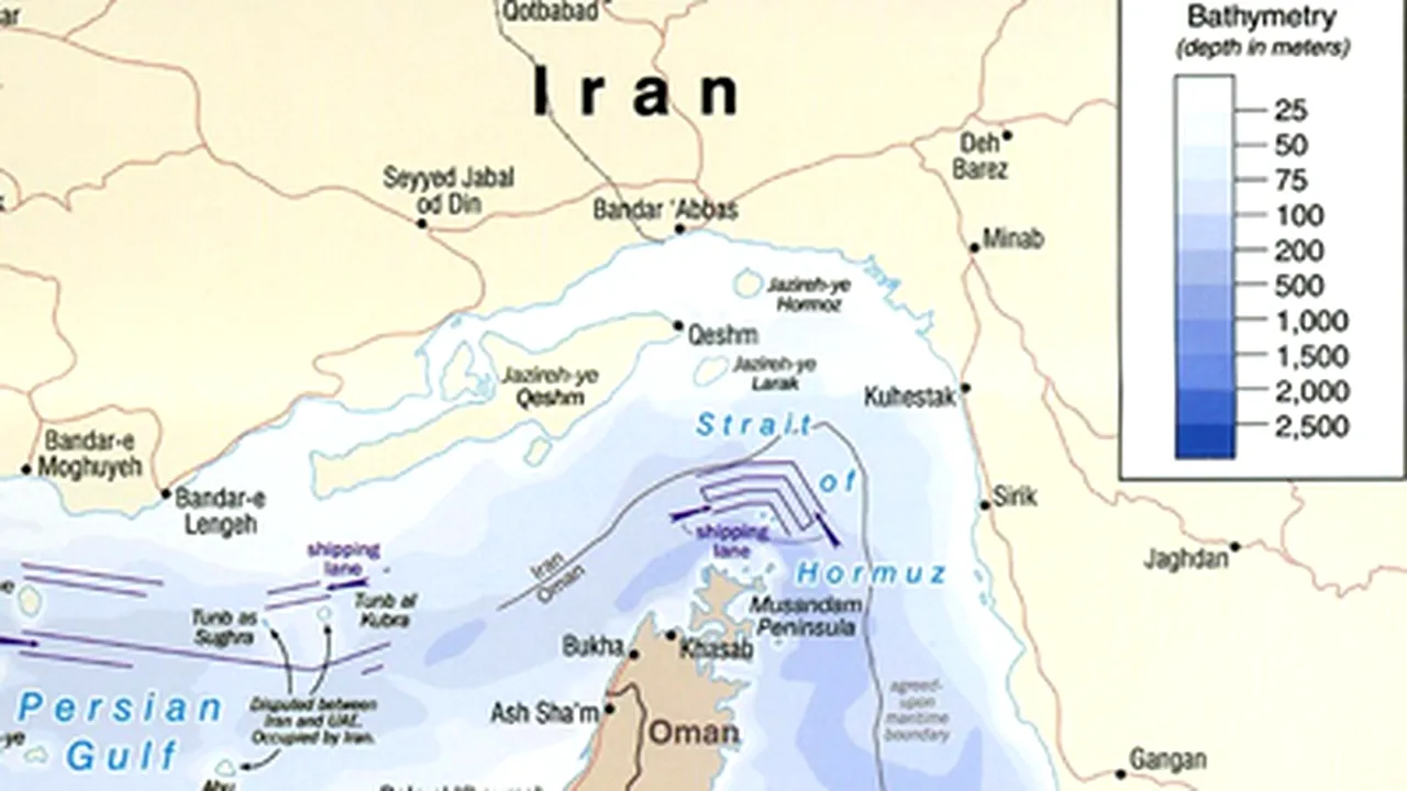 Două nave americane au intrat în coliziune în strâmtoarea Ormuz